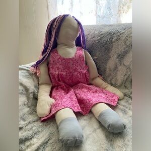 Folk doll dress handmade